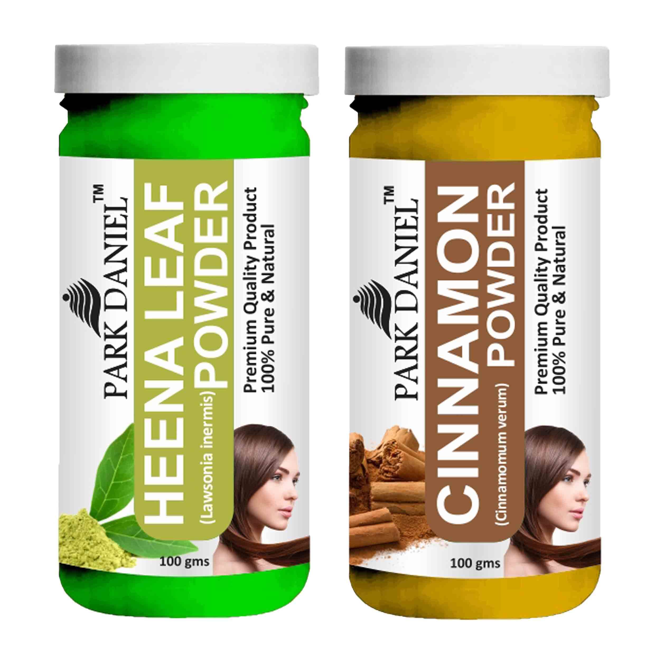     			Park Daniel   Henna Leaf    & Cinnamon   Powder Hair Mask 200 g Pack of 2