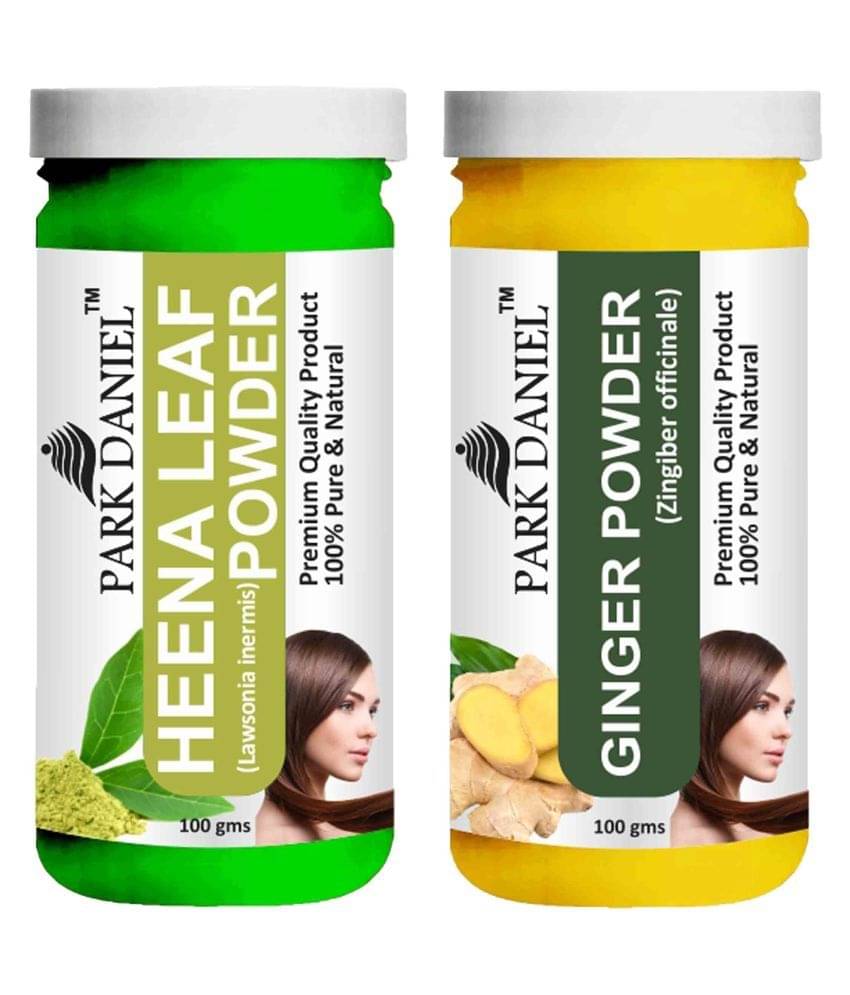     			Park Daniel   Henna Leaf    & Ginger   Powder Hair Mask 200 g Pack of 2