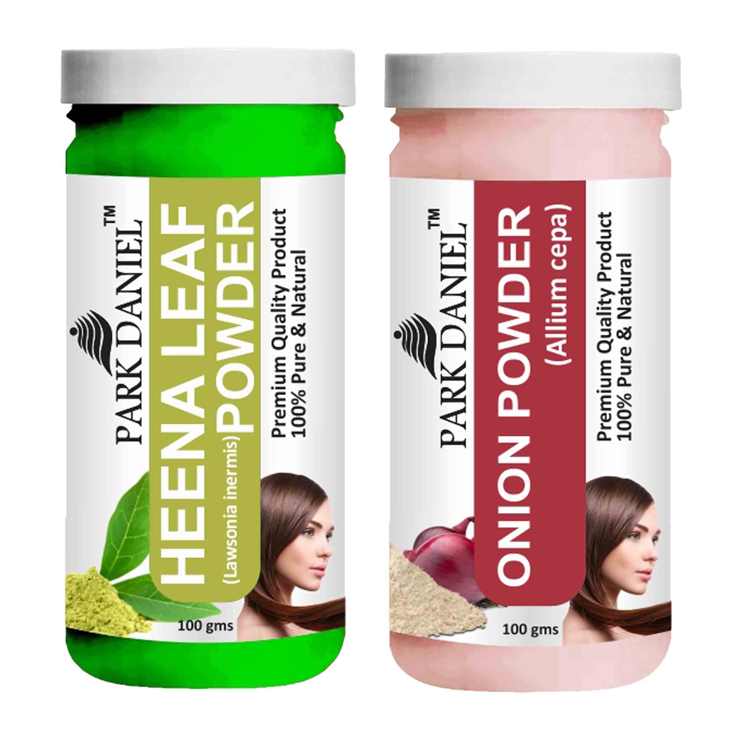     			Park Daniel   Henna Leaf    & Onion   Powder Hair Mask 200 g Pack of 2