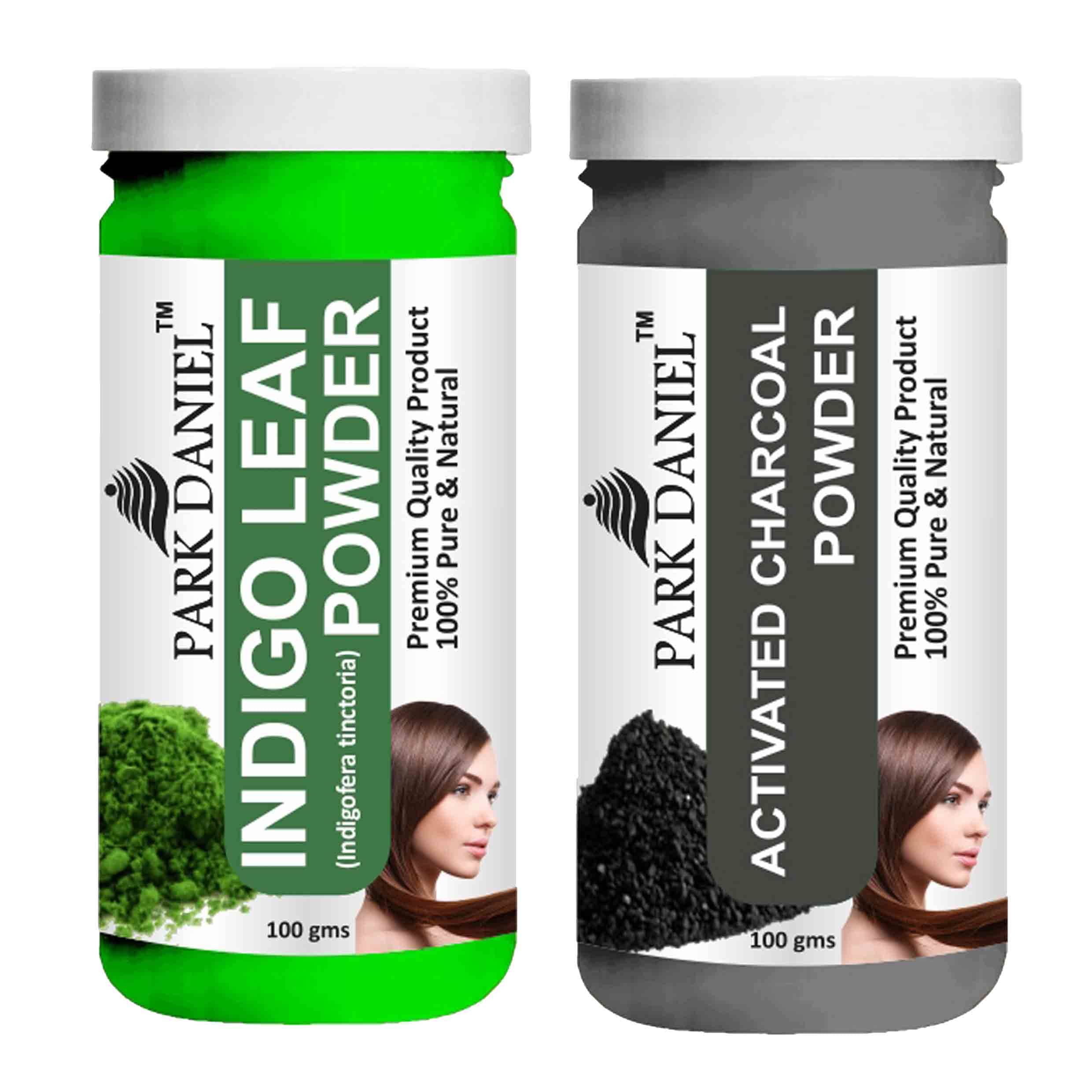     			Park Daniel  Indigo Leaf      & Activated Charcoal  Hair Mask 200 g Pack of 2