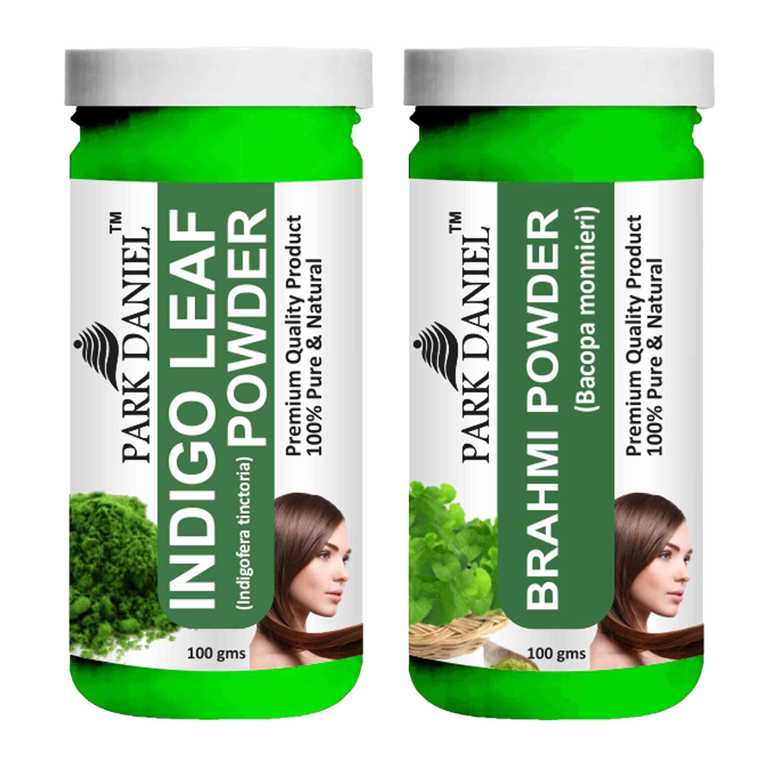     			Park Daniel  Indigo Leaf    & Brahmi   Powder Hair Mask 200 g Pack of 2