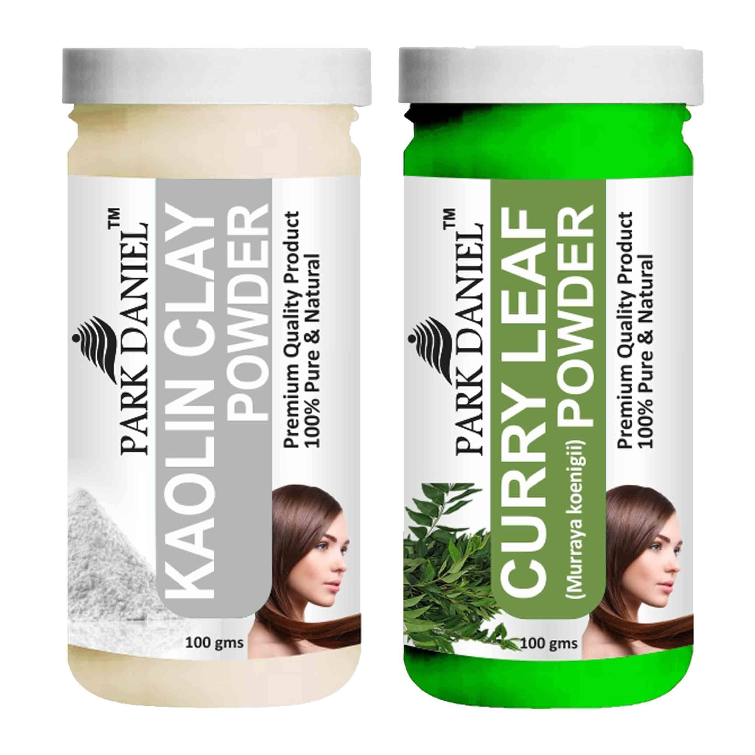    			Park Daniel   Kaolin   & Curry Leaf   Powder Hair Mask 200 g Pack of 2