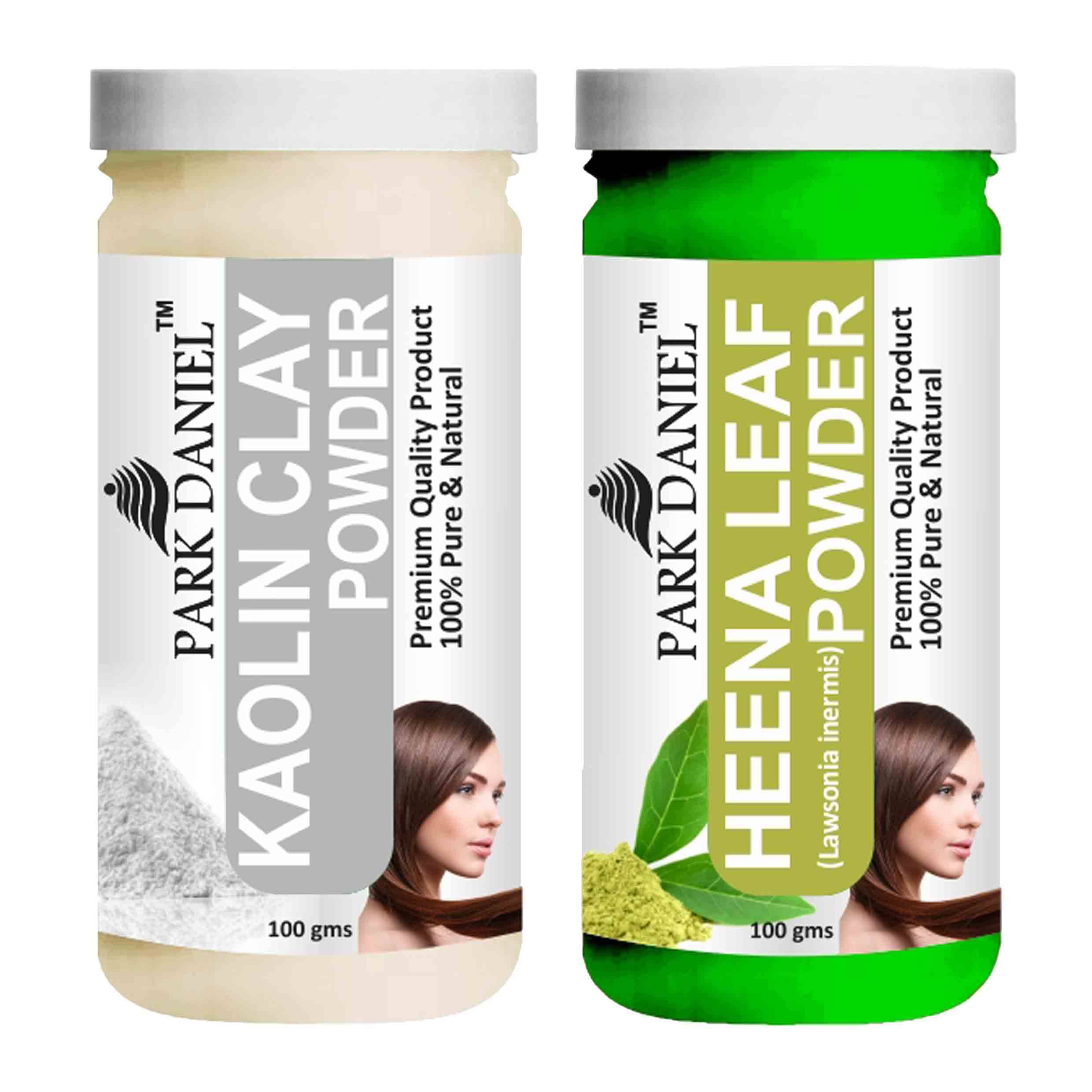     			Park Daniel   Kaolin   & Heena Leaf   Powder Hair Mask 200 g Pack of 2