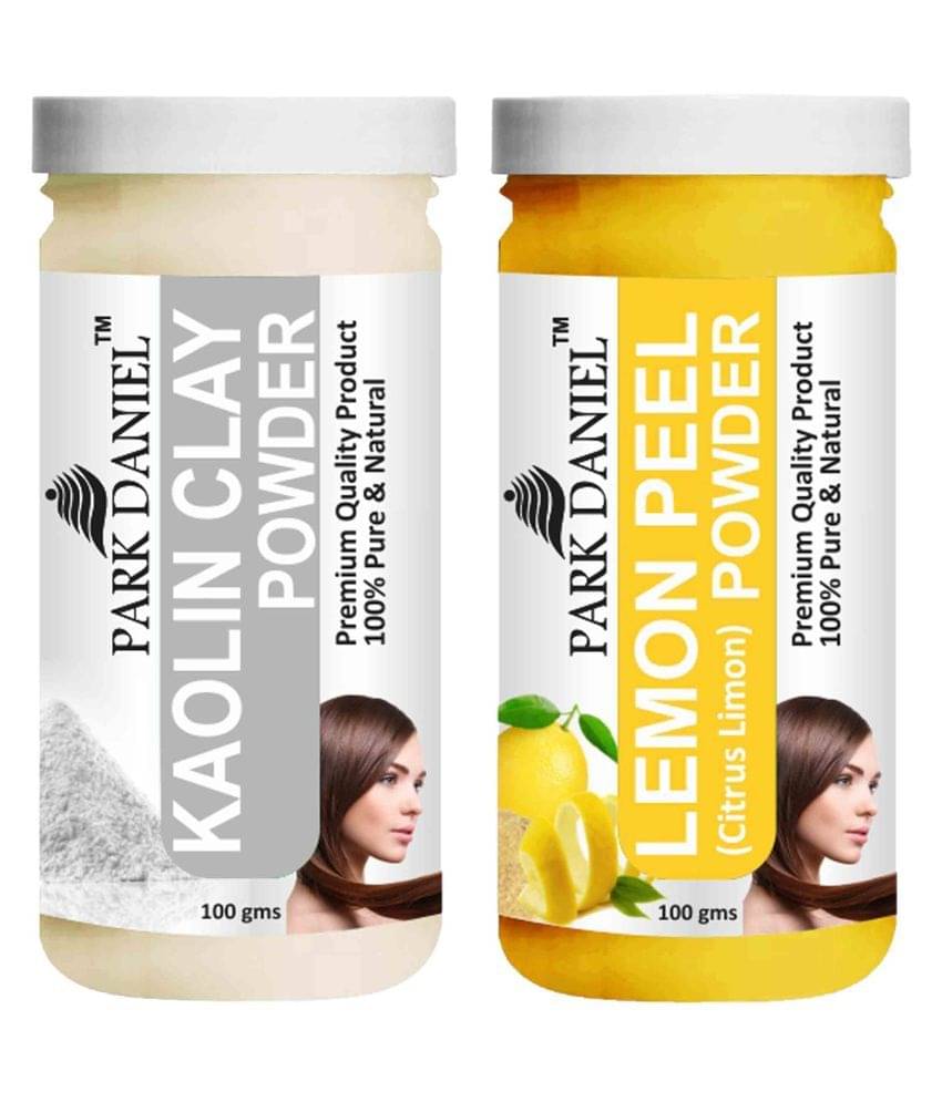     			Park Daniel   Kaolin   & Lemon Peel   Powder Hair Mask 200 g Pack of 2