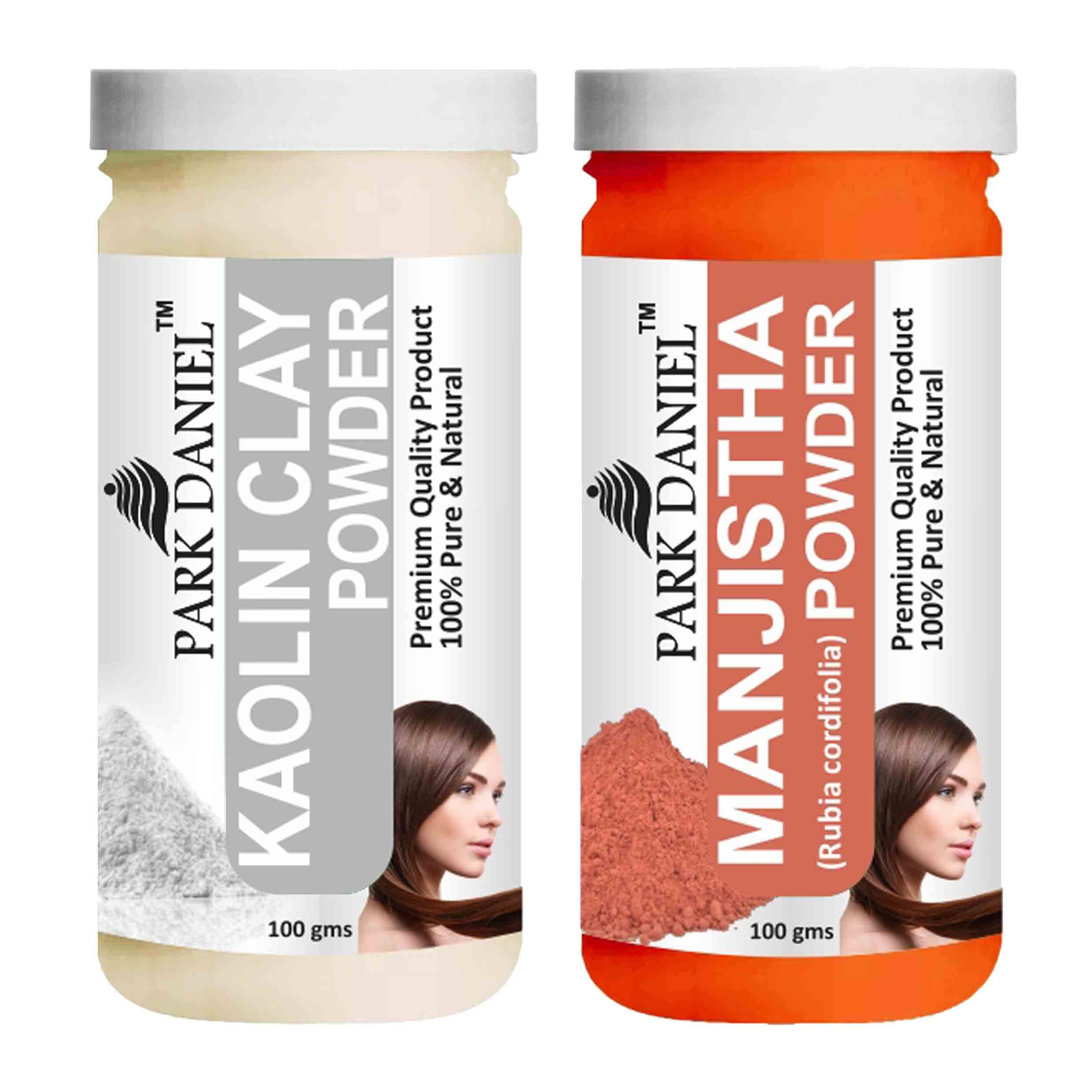     			Park Daniel   Kaolin   & Manjistha Leaf   Powder Hair Mask 200 g Pack of 2