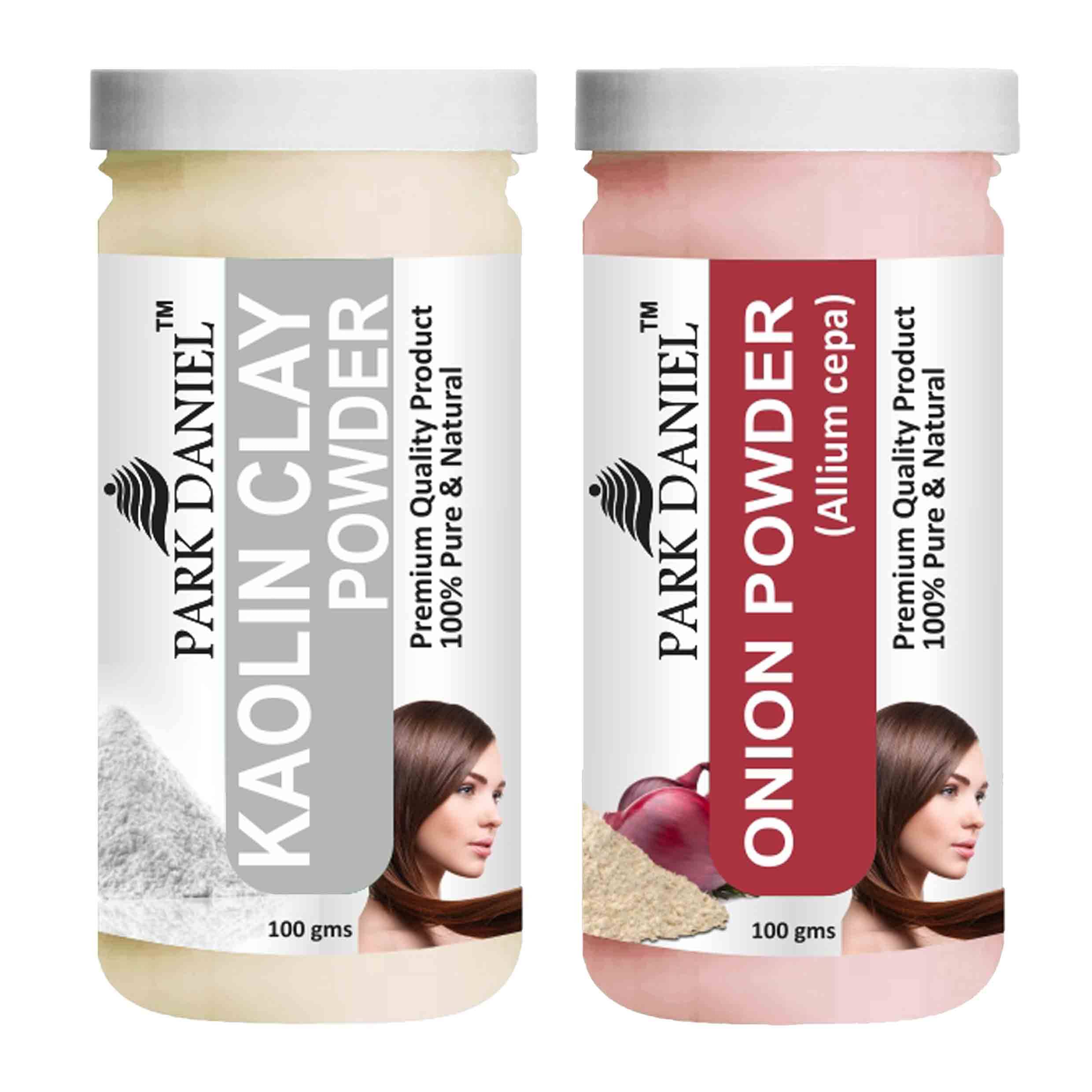     			Park Daniel   Kaolin   & Onion   Powder Hair Mask 200 g Pack of 2