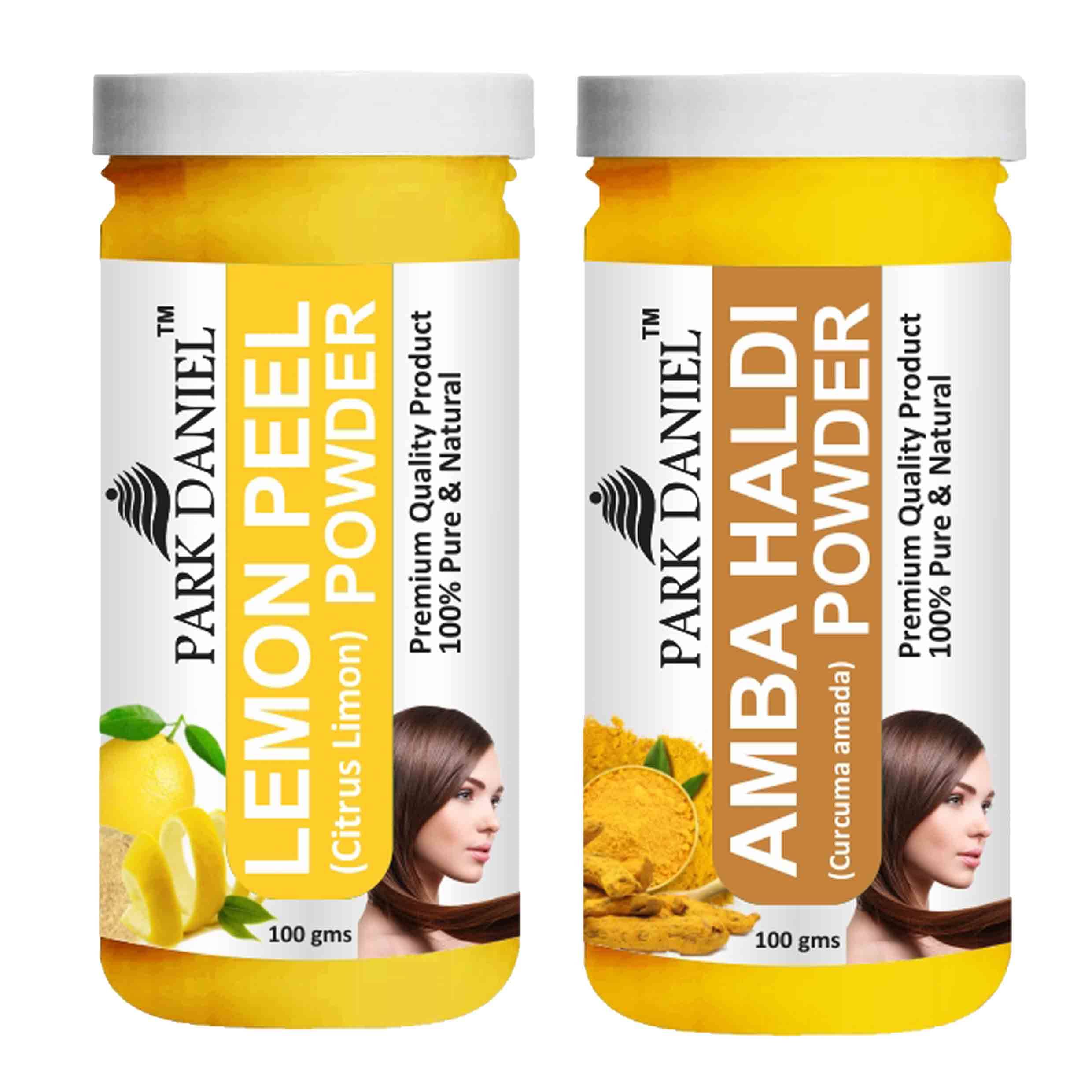     			Park Daniel  Lemon   & Amba Haldi   Powder Hair Mask 200 g Pack of 2