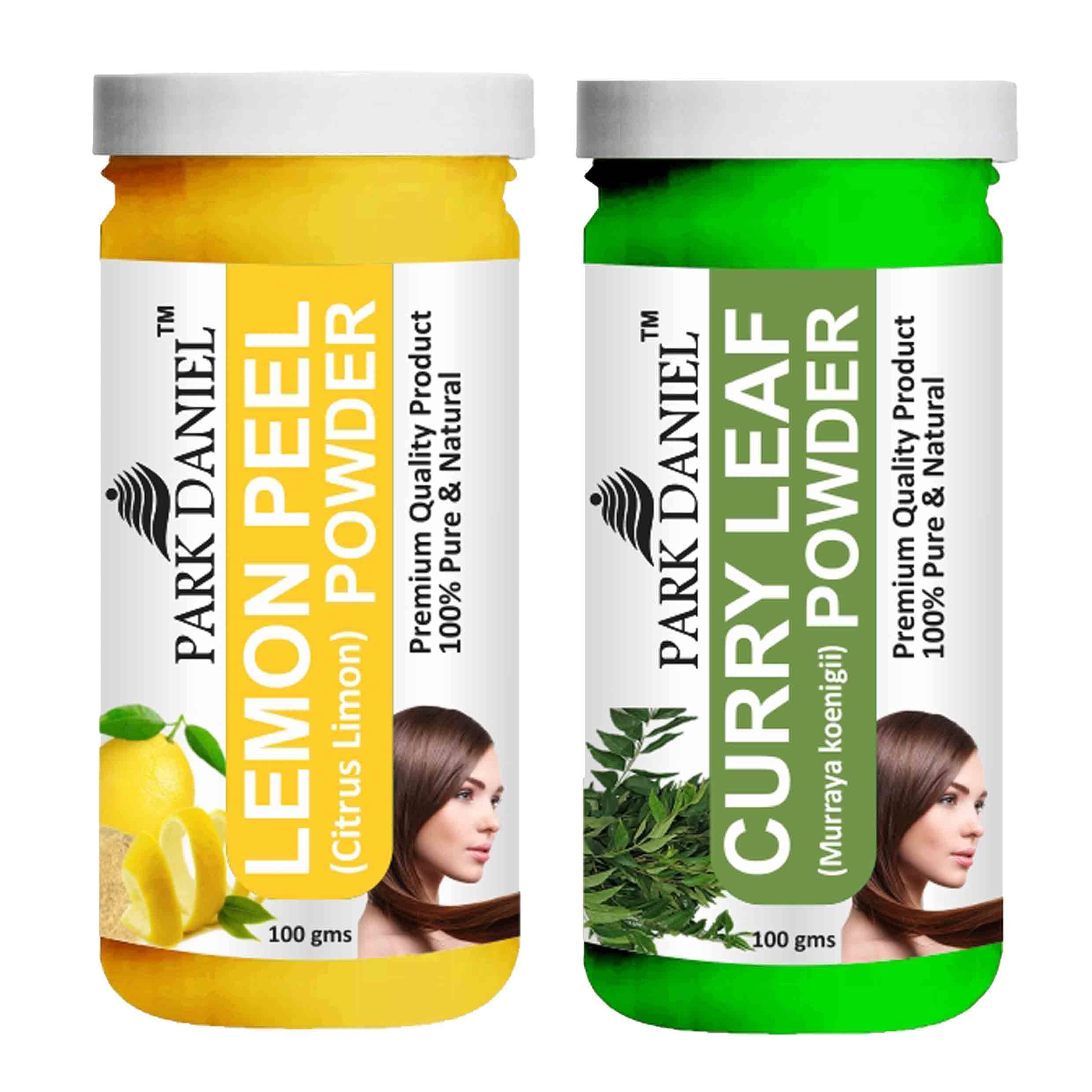     			Park Daniel  Lemon   & Curry Leaf   Powder Hair Mask 200 g Pack of 2