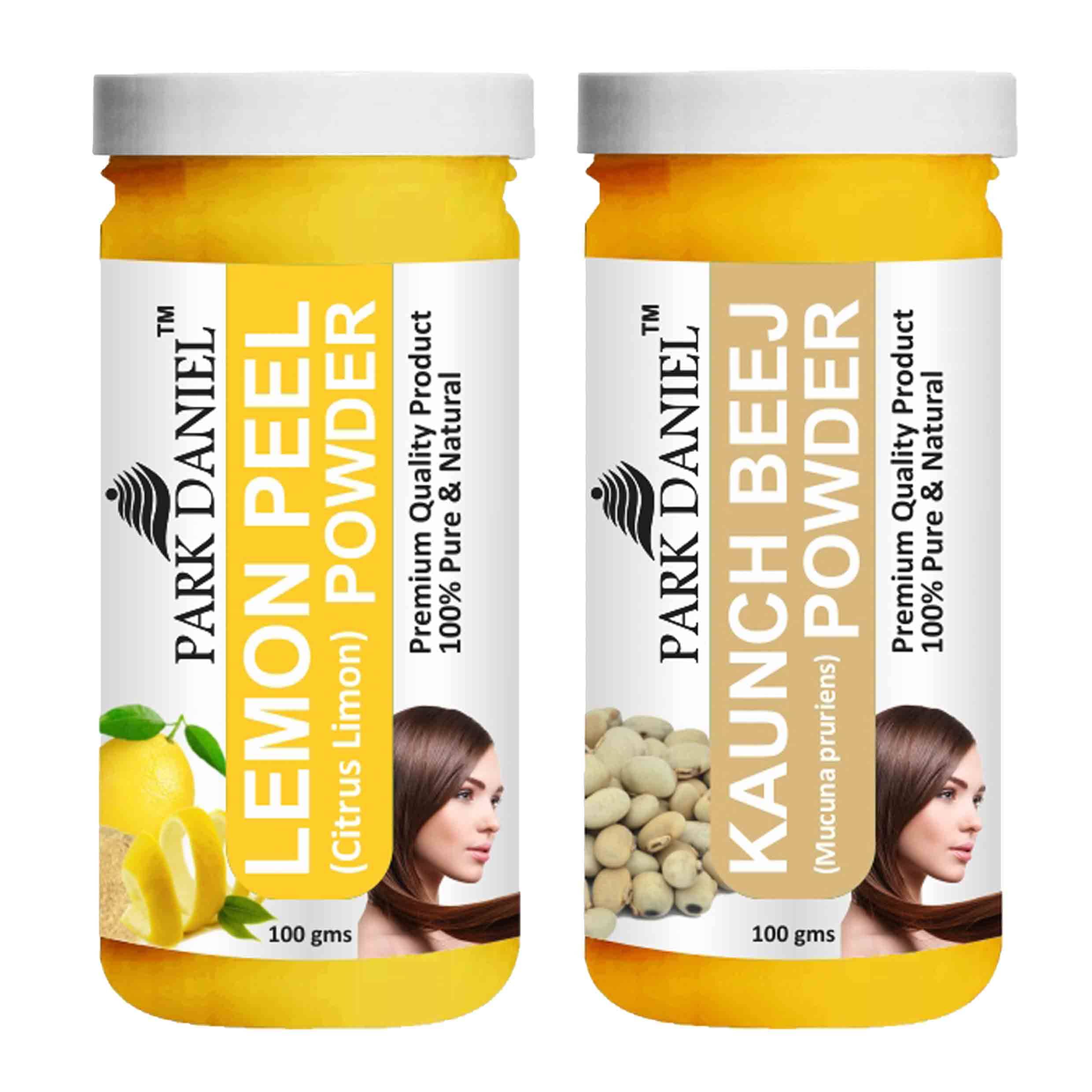     			Park Daniel  Lemon   & Kaunch Beej   Powder Hair Mask 200 g Pack of 2