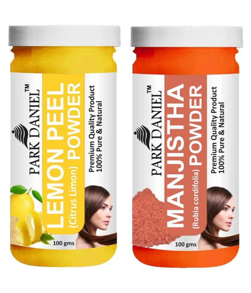     			Park Daniel  Lemon   & Manjistha Leaf   Powder Hair Mask 200 g Pack of 2