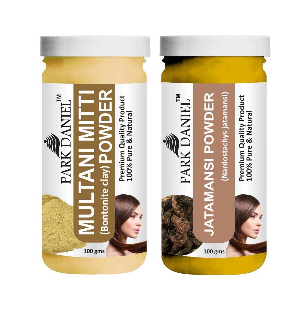     			Park Daniel  Multani Mitti   &  Jatamansi  Hair Mask 200 g Pack of 2