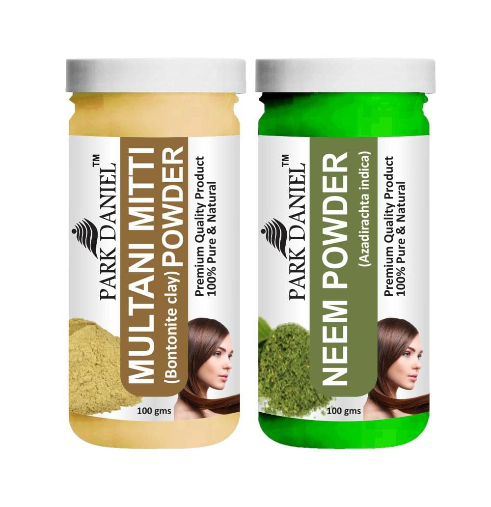     			Park Daniel  Multani Mitti   &  Neem  Hair Mask 200 g Pack of 2