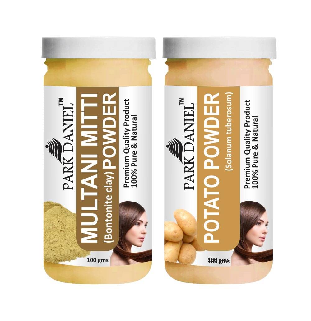     			Park Daniel  Multani Mitti   &  Potato  Hair Mask 200 g Pack of 2