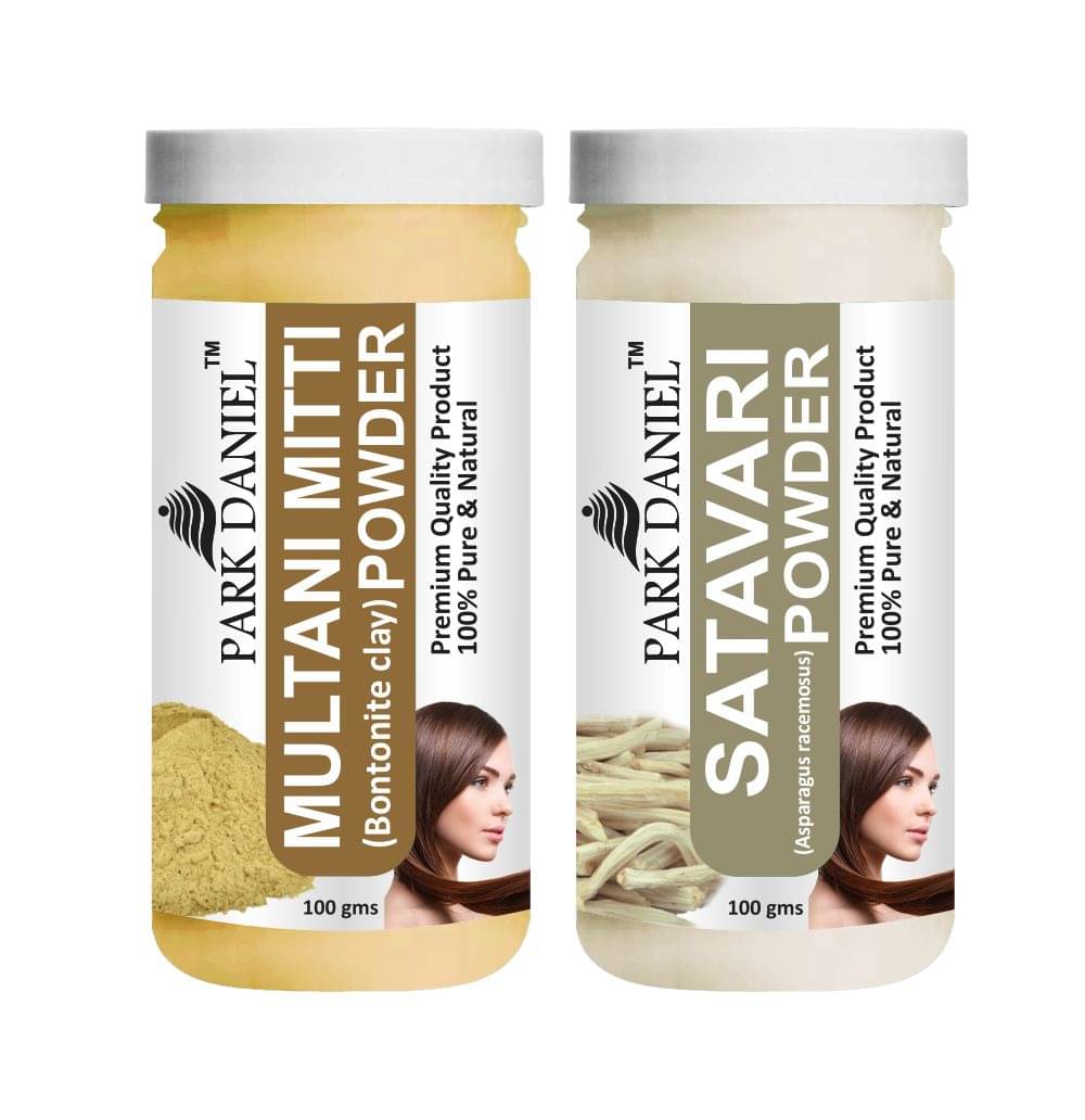     			Park Daniel  Multani Mitti   &   Satavari  Hair Mask 200 g Pack of 2