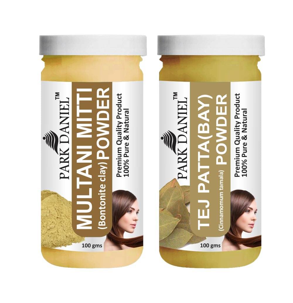    			Park Daniel  Multani Mitti   &  Tej Patta(Bay)  Hair Mask 200 g Pack of 2