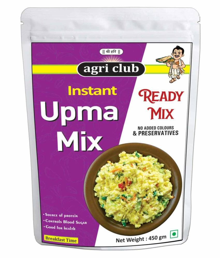 AGRI CLUB INSTANT UPMA MIX 450 gm AGRI CLUB INSTANT UPMA MIX 450 gm