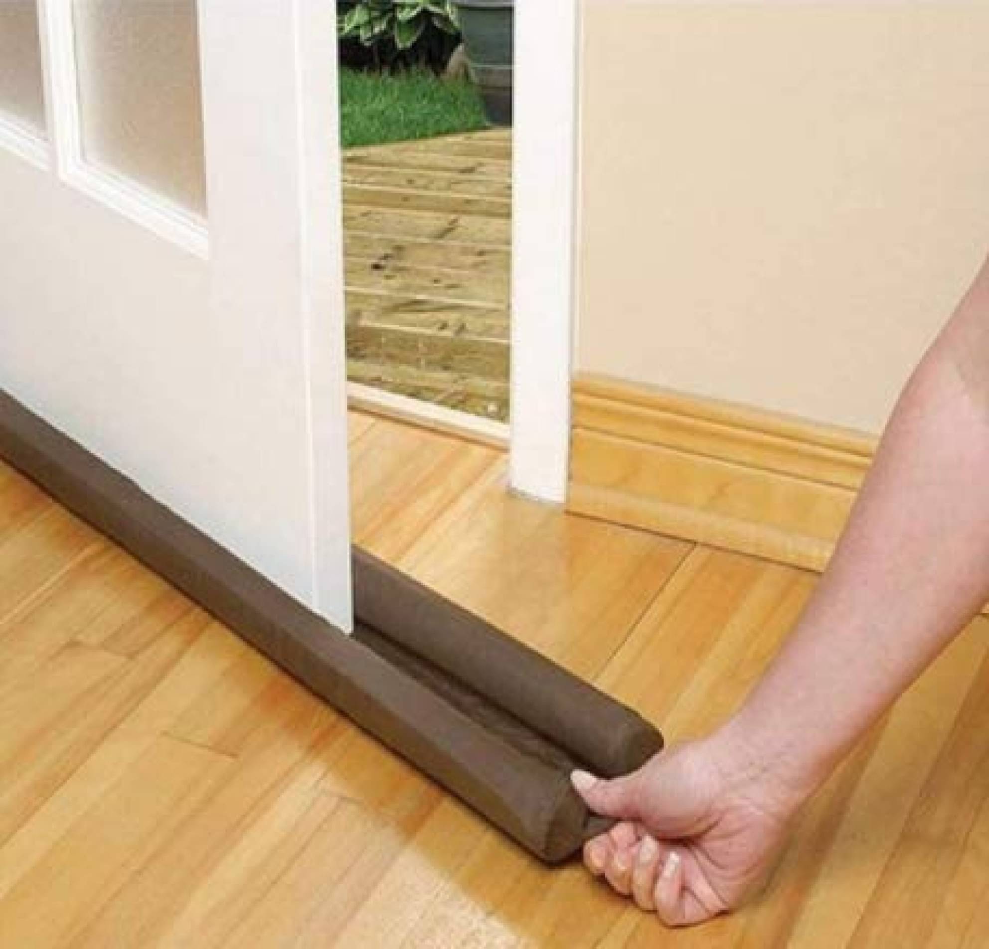 Door Bottom Sealing Strip Guard for Home,Twin Door Draft Stopper/Guard Protector for Doors and Windows (Size-39 inch) (Pack of 1)     			Door Bottom Sealing Strip Guard for Home,Twin Door Draft Stopper/Guard Protector for Doors and Windows (Size-39 inch) (Pack of 1)