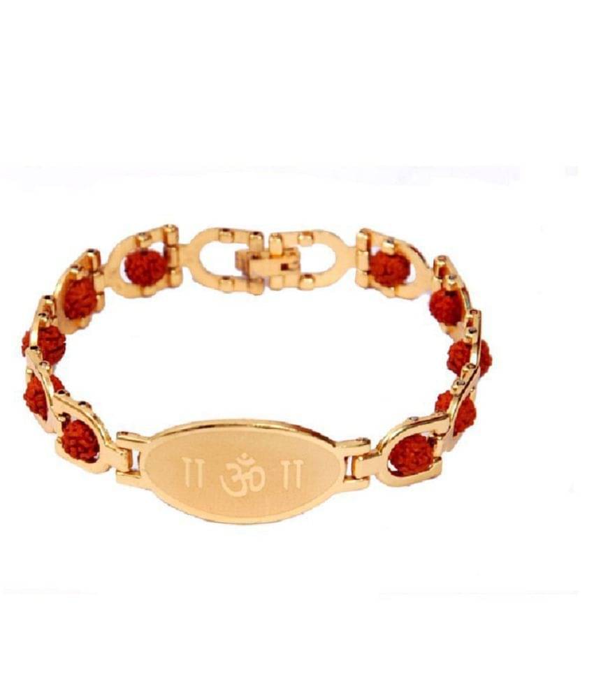     			Om & Rudraksh Bracelet (Pack of 1)