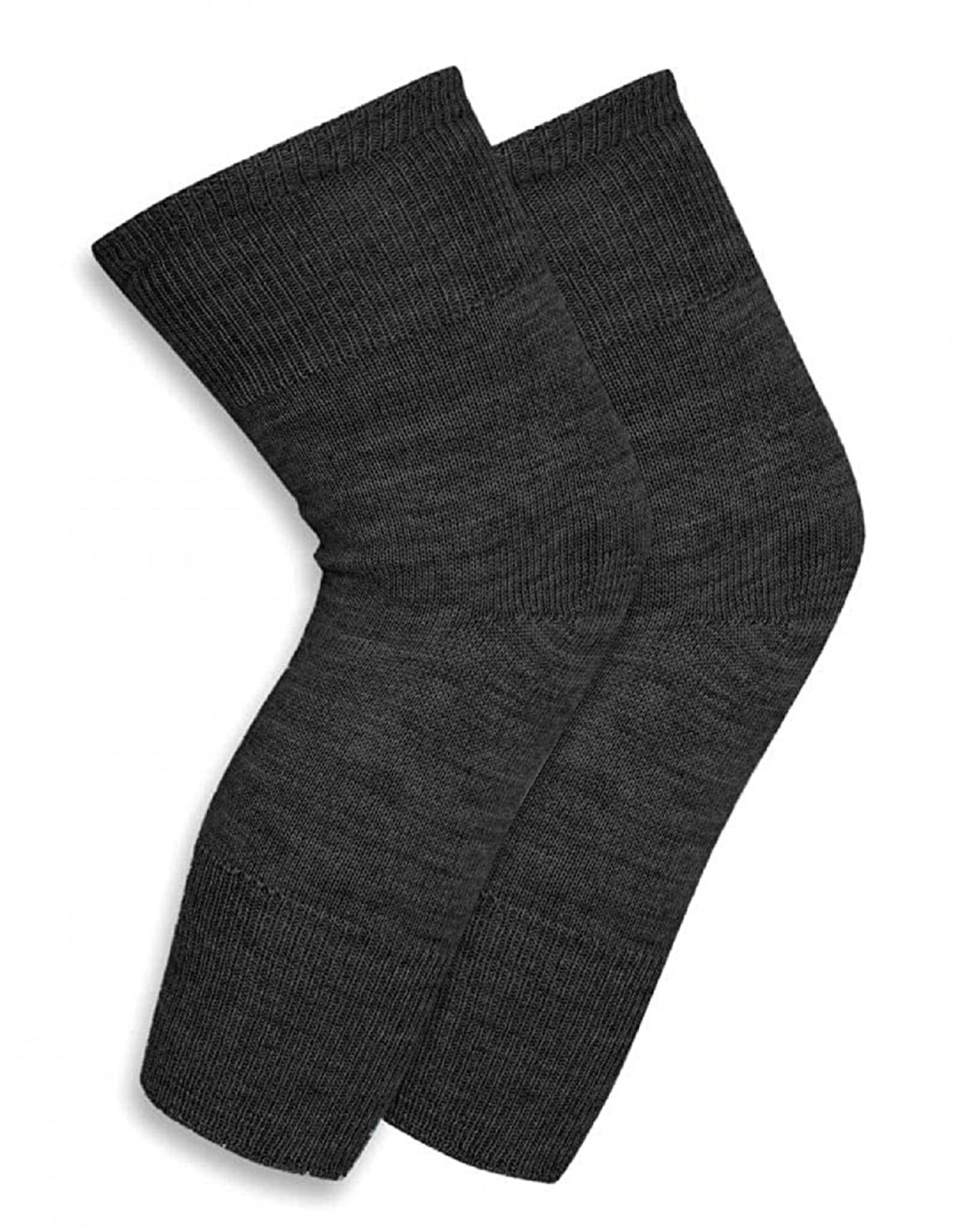     			Penyan™ Knee Warmers, Woolen Knee Cap | Unisex | Elastic Support | Fully Stretchable (Grey) - 1 Pair