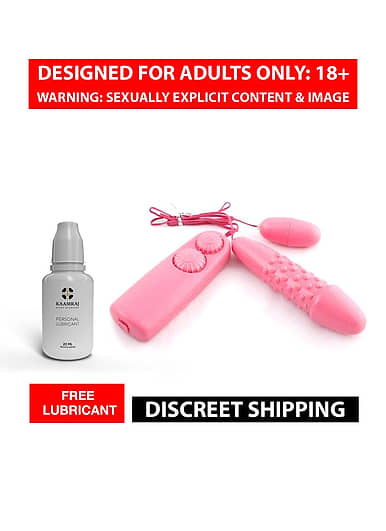 Combo Deal Egg Vibrator + Dildo Vibratior | 2 in 1 Sexual Vibrator Combo | Sex Toys For Women By Naughty Nights + Free Lube Combo Deal Egg Vibrator + Dildo Vibratior | 2 in 1 Sexual Vibrator Combo | Sex Toys For Women By Naughty Nights + Free Lube