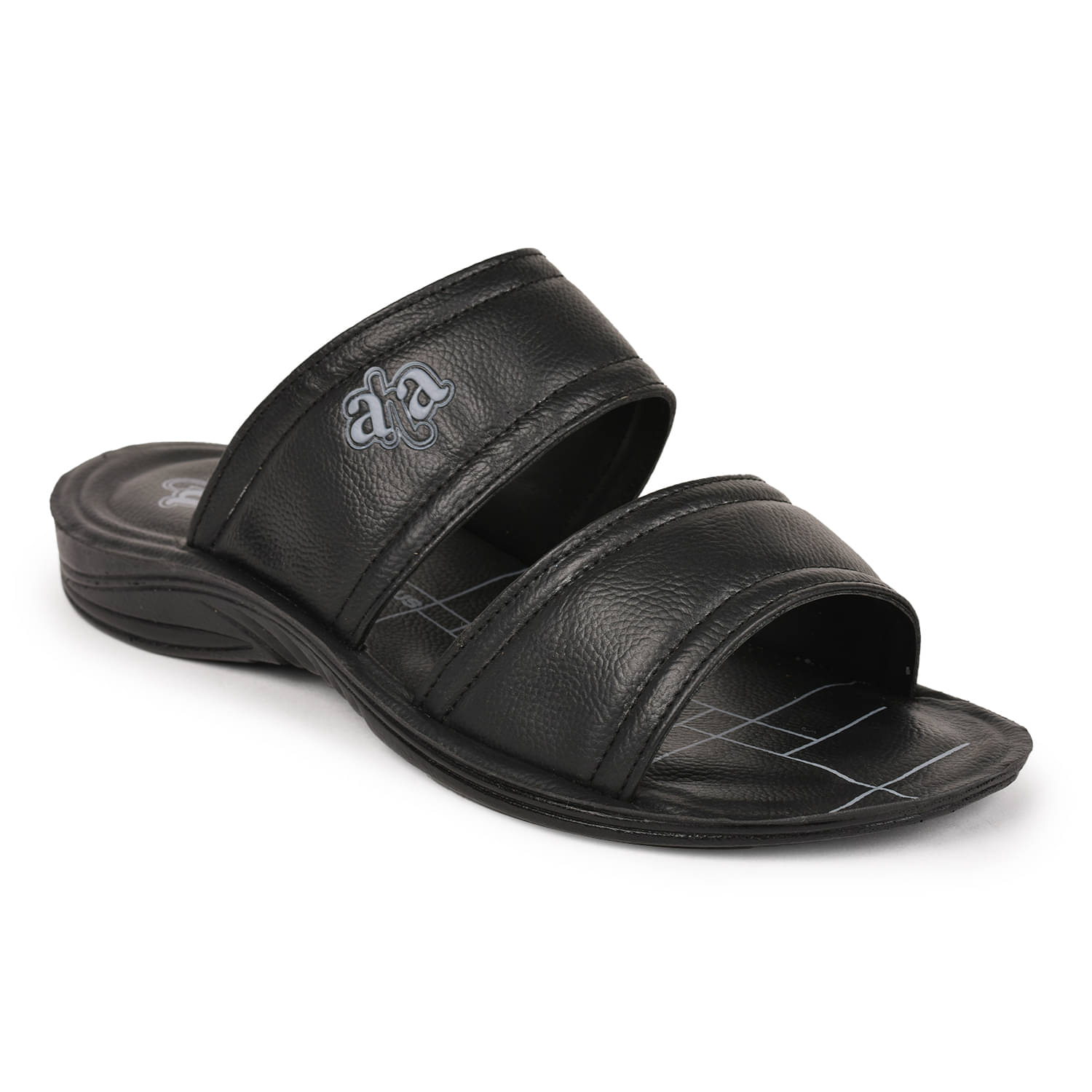     			Liberty Black Flip Flops