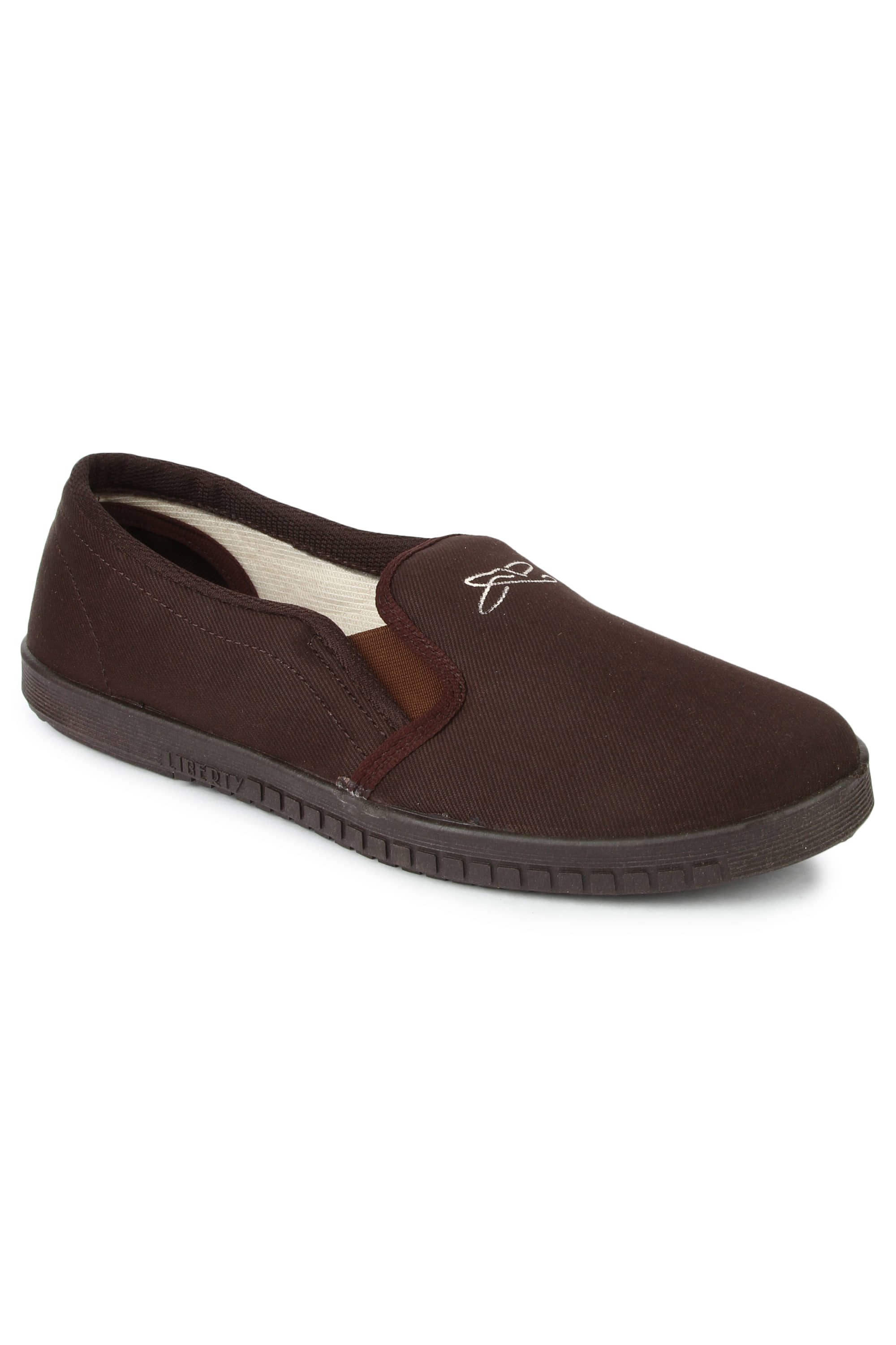 Liberty - Brown Men's Slip-on Shoes - Casual Shoes | Buy online on ZillyBuy
