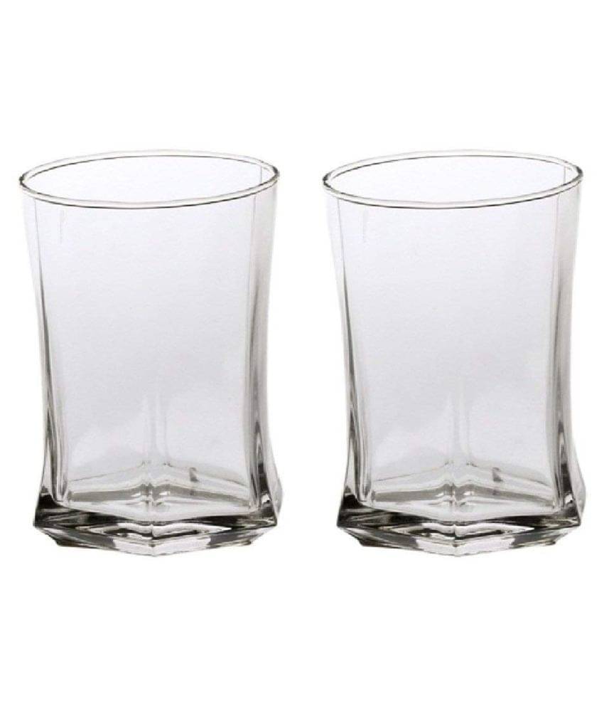     			Somil Water/Juice  Glasses Set,  280 ML - (Pack Of 2)
