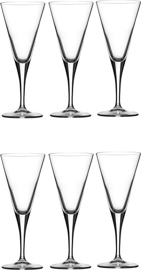 Somil Wine  Glasses Set,  150 ML - (Pack Of 6)