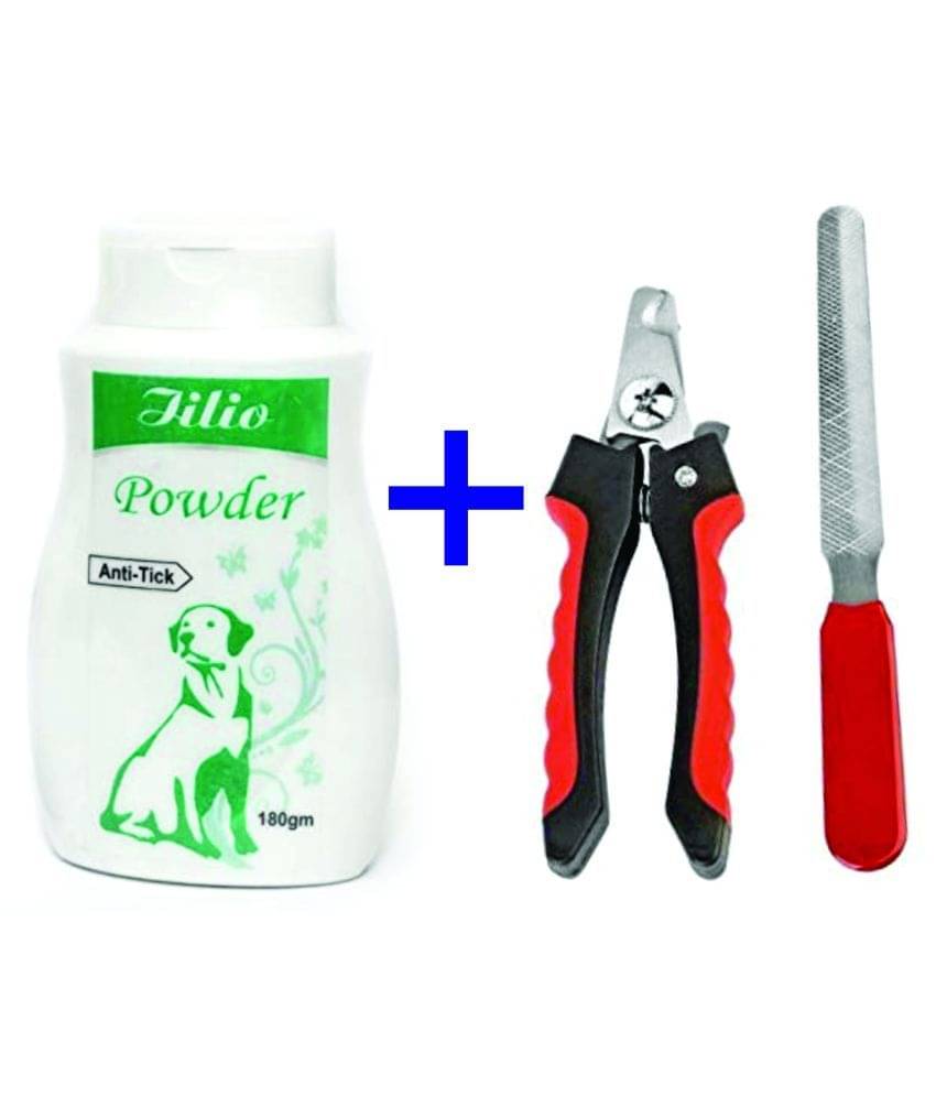 Anti Tick Powder for Dog (180gms) with Pet Nail Cutter Anti Tick Powder for Dog (180gms) with Pet Nail Cutter