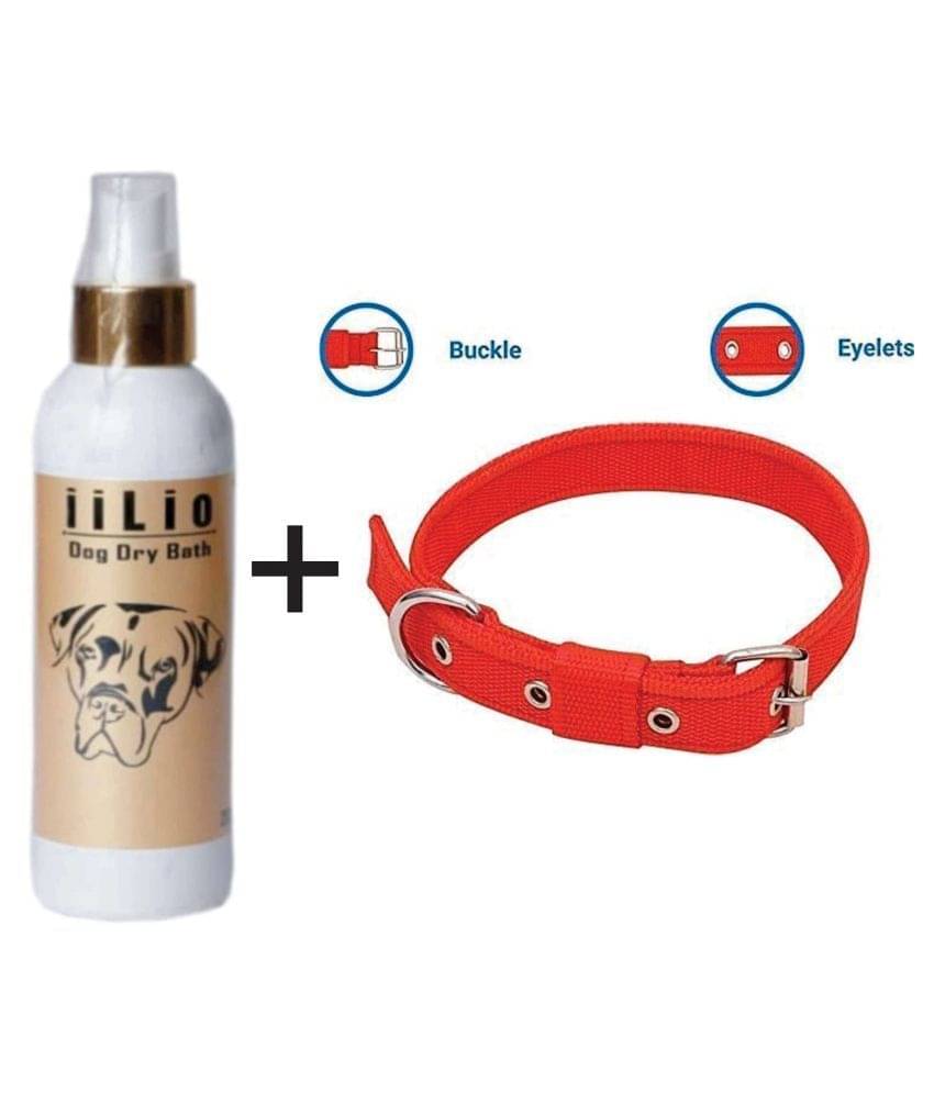     			Anti dandruff, Anti fungal, Anti itching  Dog Dry Bath Shampoo (150ml) with PP 1.5 (DOG NECK BELT)