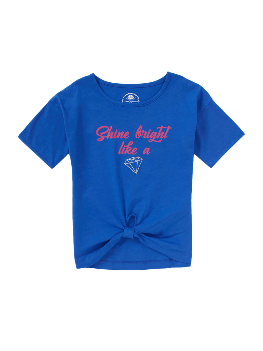     			Cub Mcpaws Pack of 1 Girls Cotton T-Shirts ( Blue )