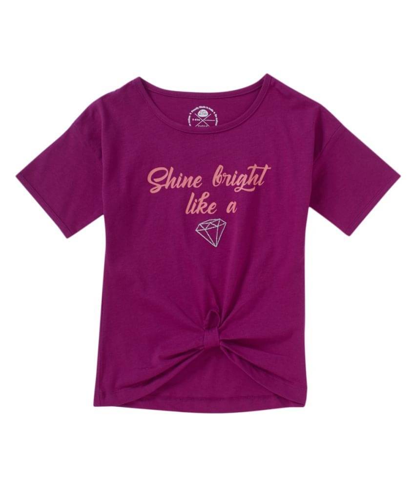     			Cub Mcpaws Pack of 1 Girls Cotton T-Shirts ( Red )