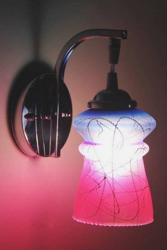 Somil Decorative Wall Lamp Light Glass Wall Light Multi - Pack of 1 Somil Decorative Wall Lamp Light Glass Wall Light Multi - Pack of 1