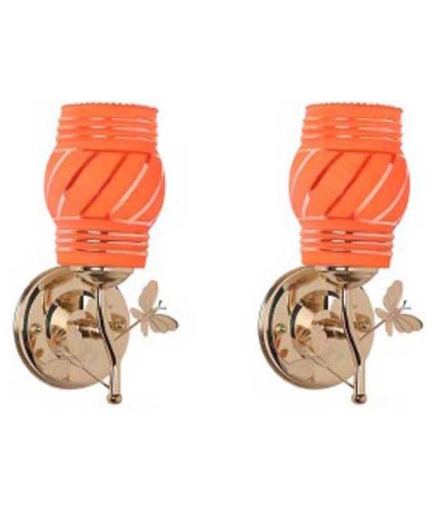 Somil Decorative Wall Lamp Light Glass Wall Light Multi - Pack of 2     			Somil Decorative Wall Lamp Light Glass Wall Light Multi - Pack of 2