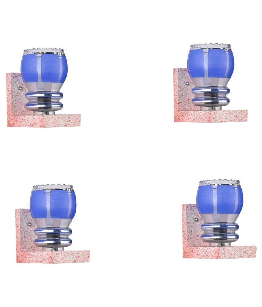 Somil Decorative Wall Lamp Light Glass Wall Light Multi - Pack of 4     			Somil Decorative Wall Lamp Light Glass Wall Light Multi - Pack of 4