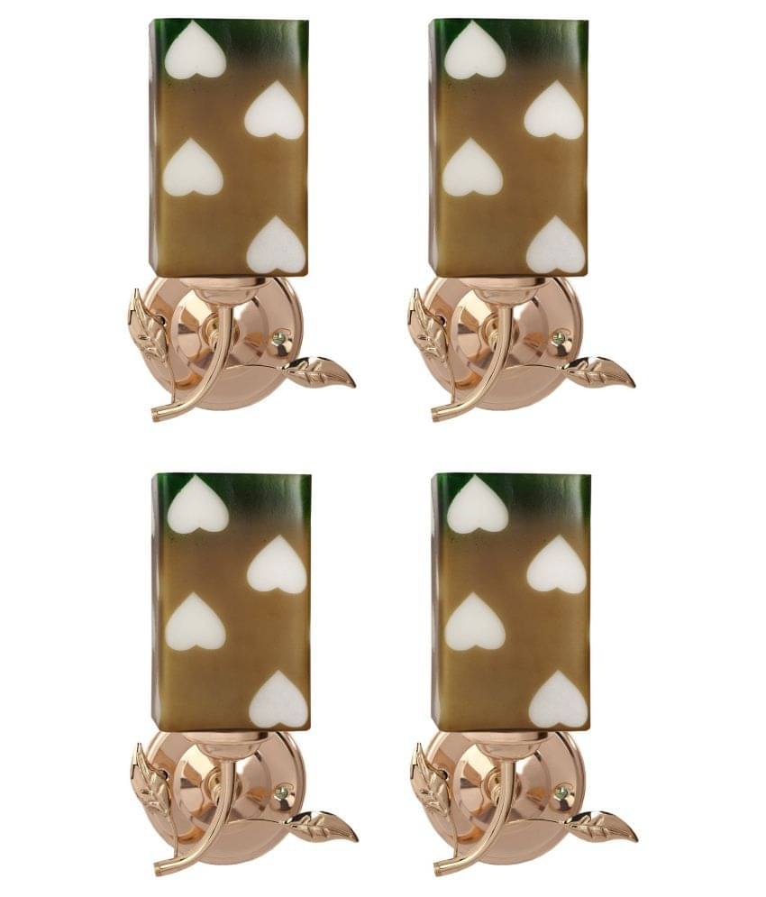 Somil Decorative Wall Lamp Light Glass Wall Light Multi - Pack of 4     			Somil Decorative Wall Lamp Light Glass Wall Light Multi - Pack of 4