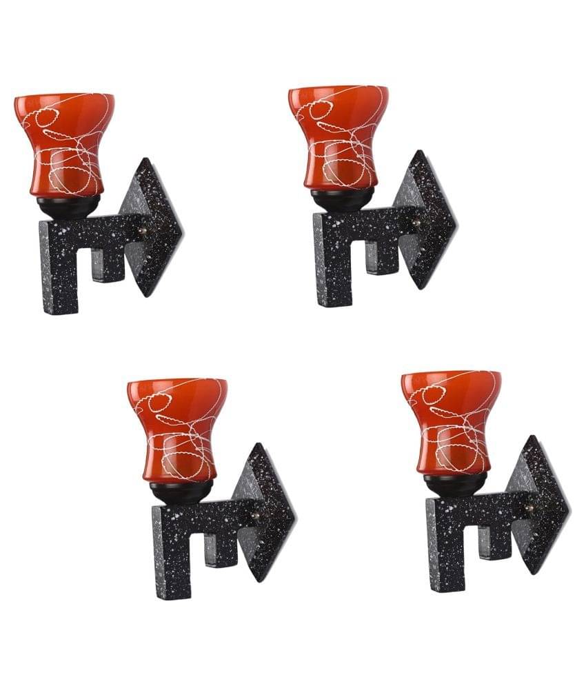 Somil Decorative Wall Lamp Light Glass Wall Light Multi - Pack of 4 Somil Decorative Wall Lamp Light Glass Wall Light Multi - Pack of 4