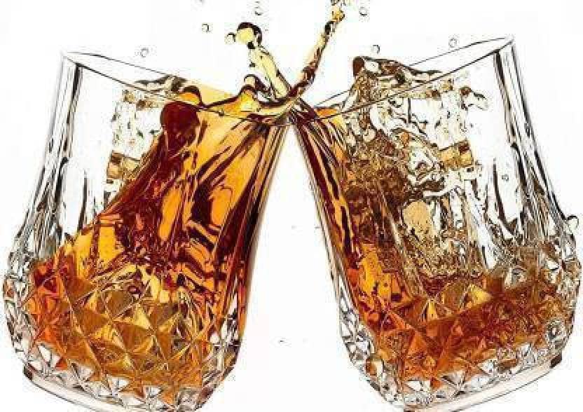 Somil Water/Juice  Glasses Set,  200 ML - (Pack Of 2)