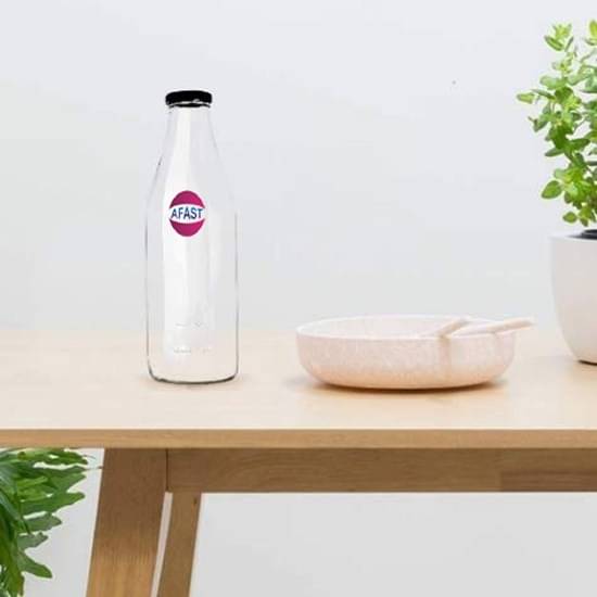     			Somil Glass Storage Bottle, Transparent, Pack Of 3, 300 ml
