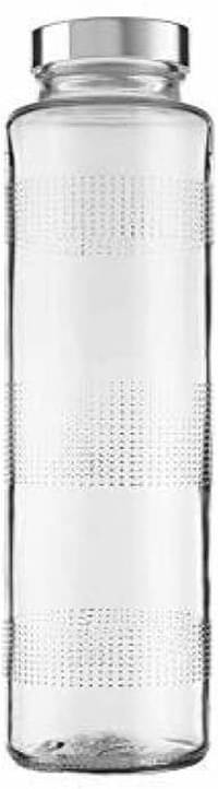    			Somil Stylish Bottle White 750 mL Glass Water Bottle set of 1