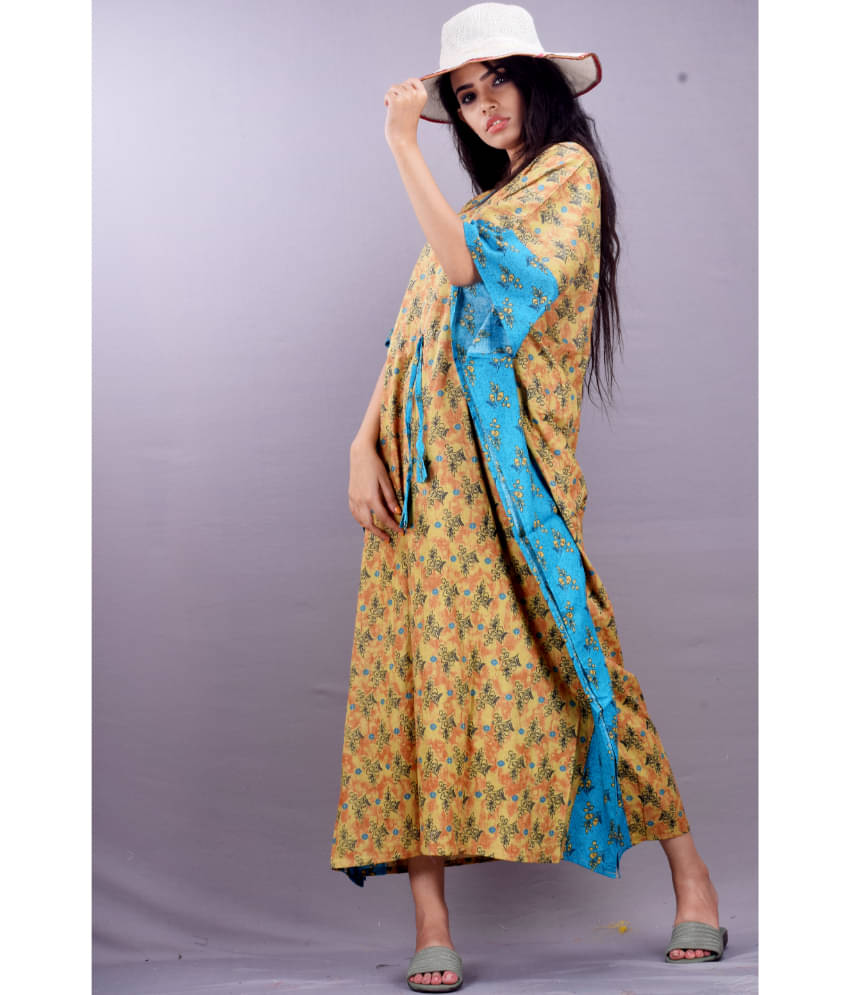     			CLYMAA Rayon Nighty & Night Gowns - Green