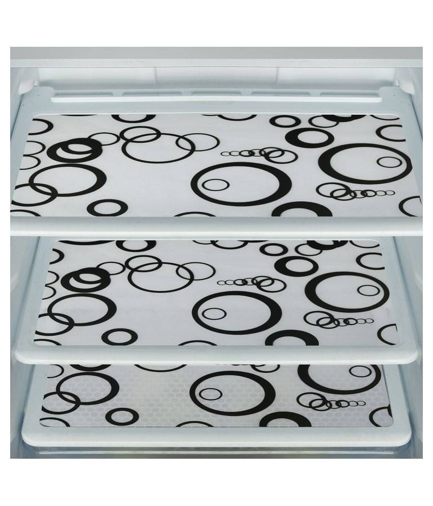Exopick - Multicolor PVC Fridge Mats (Pack of 3) Exopick - Multicolor PVC Fridge Mats (Pack of 3)