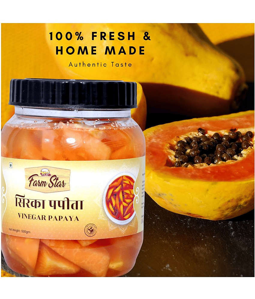 Farm Star (Sirka Papita) Fruit Pickle 500 g