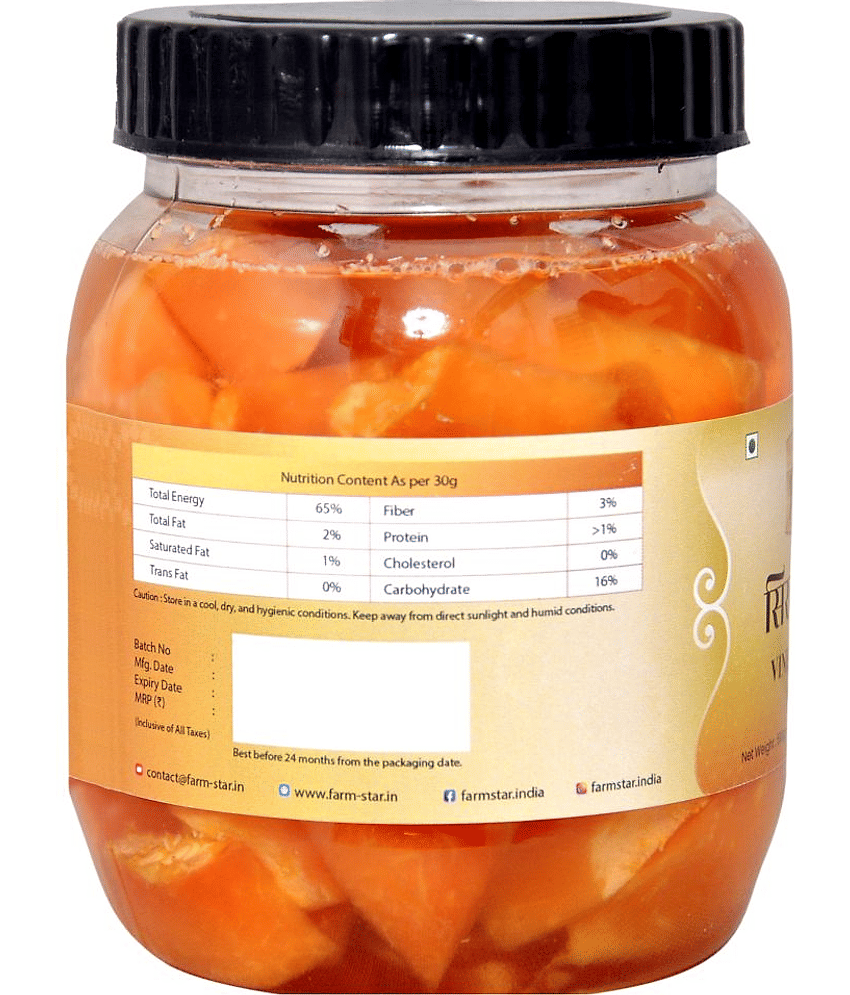 Farm Star (Sirka Papita) Fruit Pickle 500 g