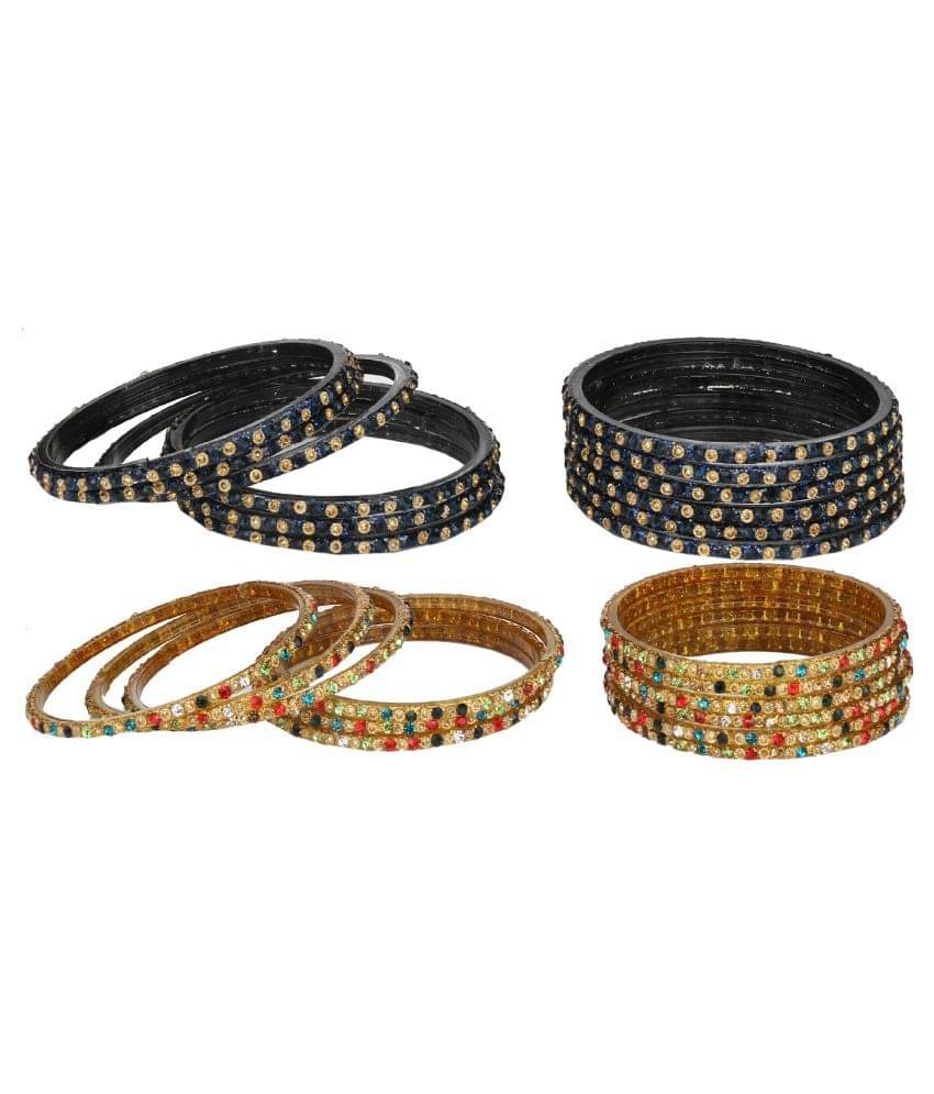 Somil Designer Wedding Fancy Glass Bangle Set For Party, Marriage, Function And Daily Use Somil Designer Wedding Fancy Glass Bangle Set For Party, Marriage, Function And Daily Use