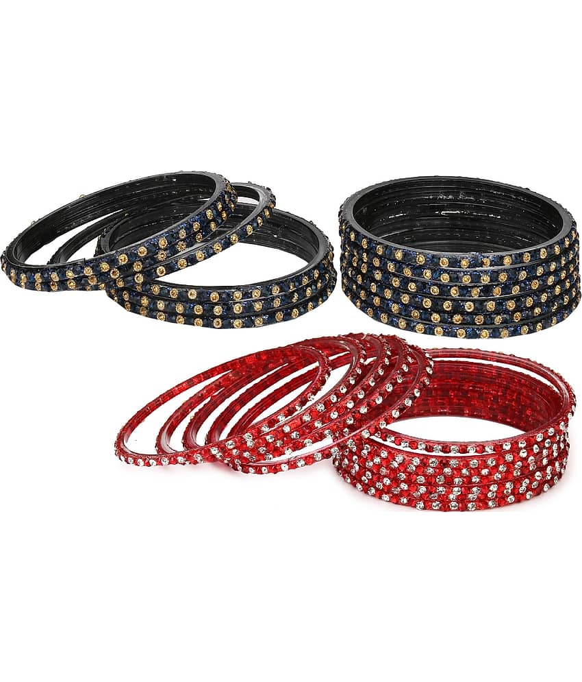 Somil Designer Wedding Fancy Glass Bangle Set For Party, Marriage, Function And Daily Use - Bangles & Bracelets | Buy online on ZillyBuy