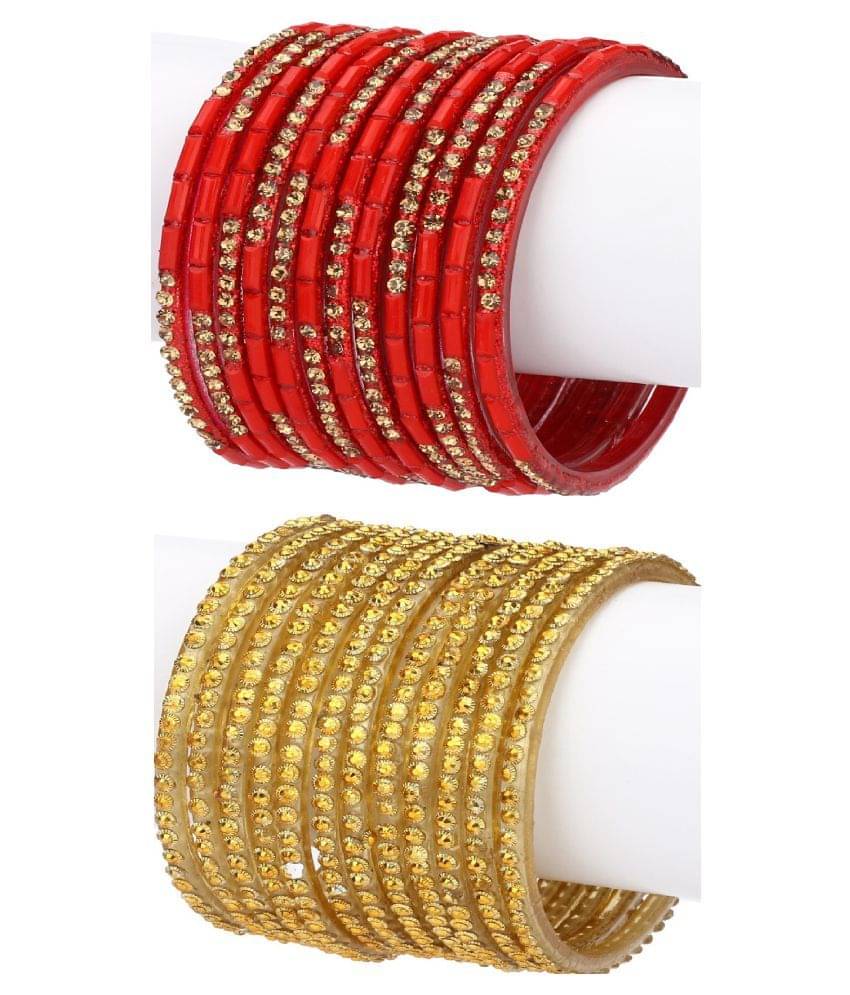 Somil Designer Wedding Fancy Glass Bangle Set For Party, Marriage, Function And Daily Use Somil Designer Wedding Fancy Glass Bangle Set For Party, Marriage, Function And Daily Use