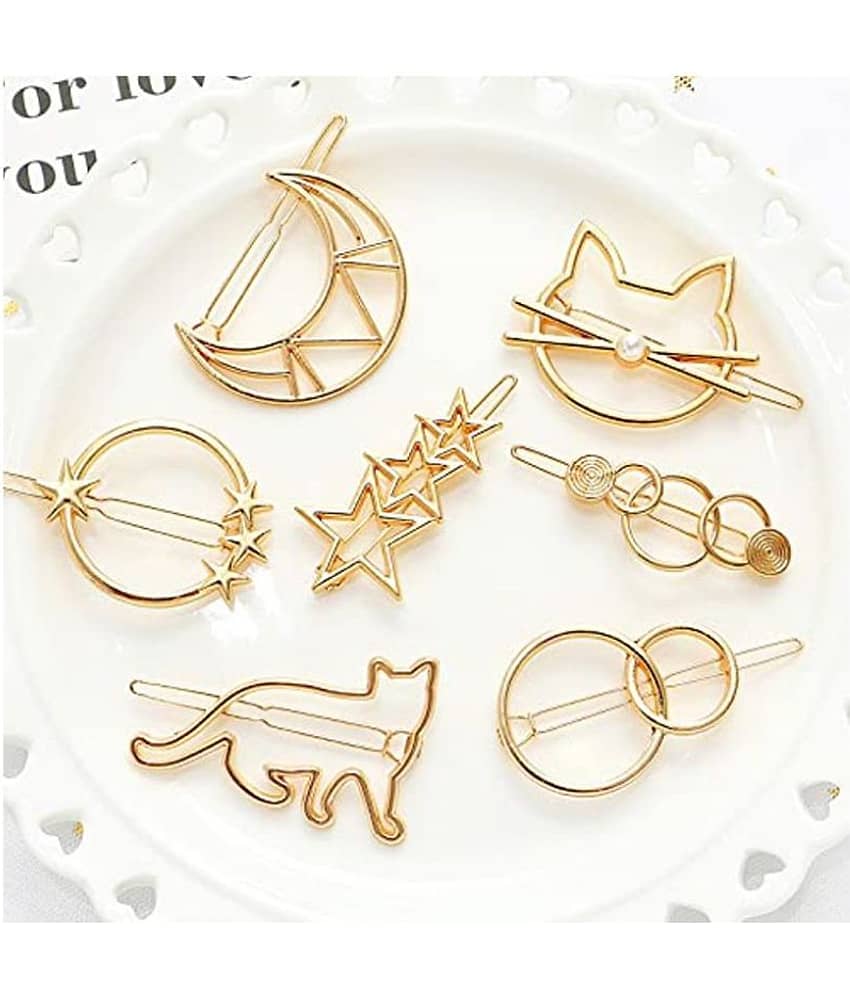 SNOWPEARL Gold Casual Hair Clip - Jewellery Sets | Buy online on ZillyBuy