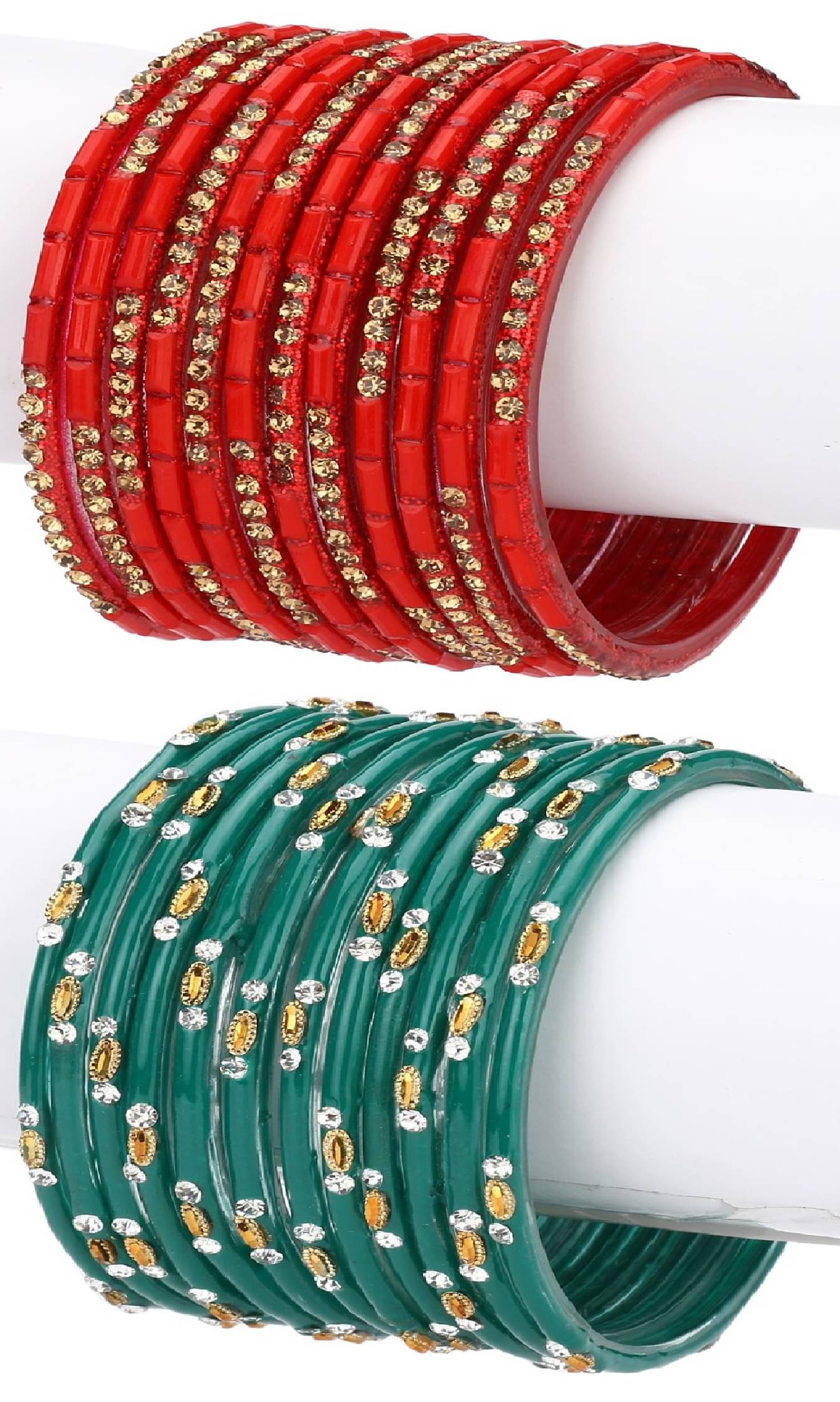     			Somil Designer Wedding Fancy Glass Bangle Set For Party, Marriage, Function And Daily Use