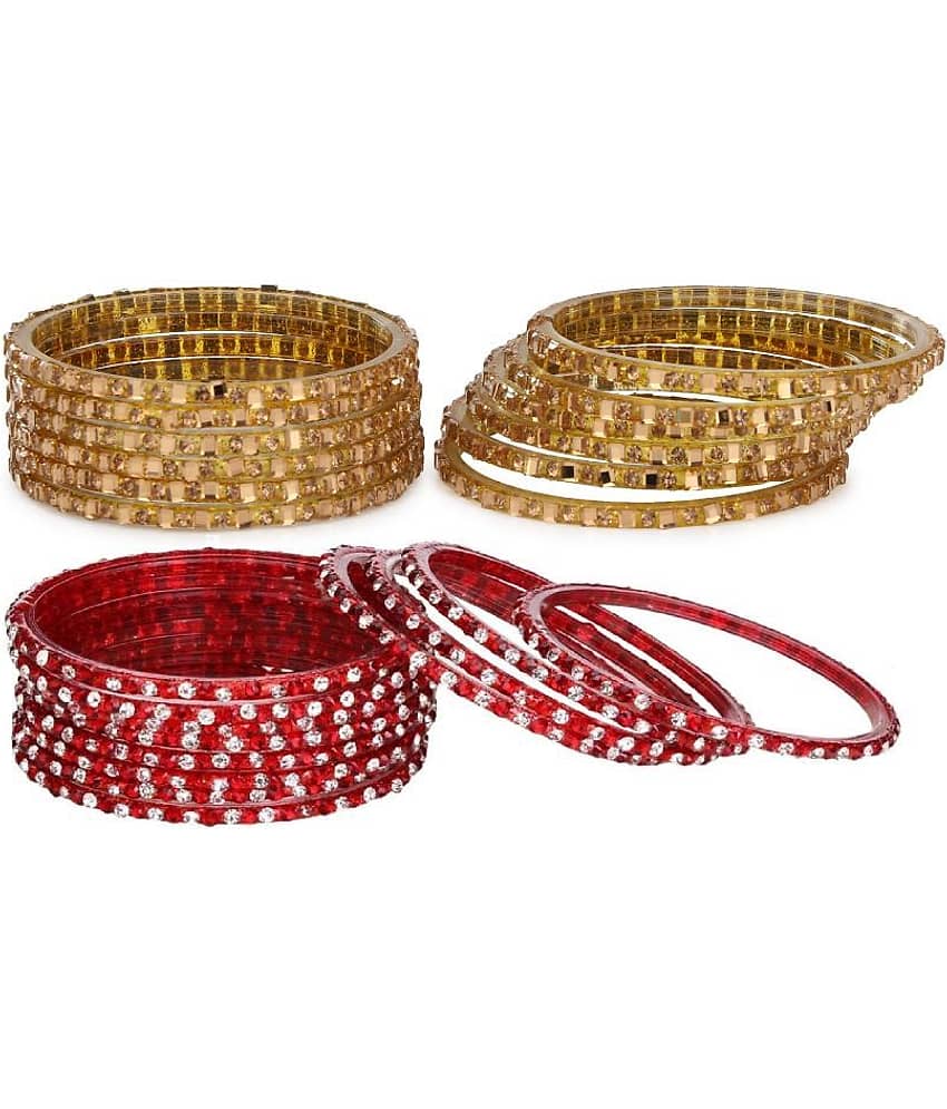 Somil Designer Wedding Fancy Glass Bangle Set For Party, Marriage, Function And Daily Use - Bangles & Bracelets | Buy online on ZillyBuy